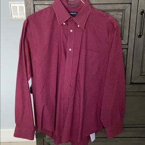 Lands End Mens Button Down Shirt